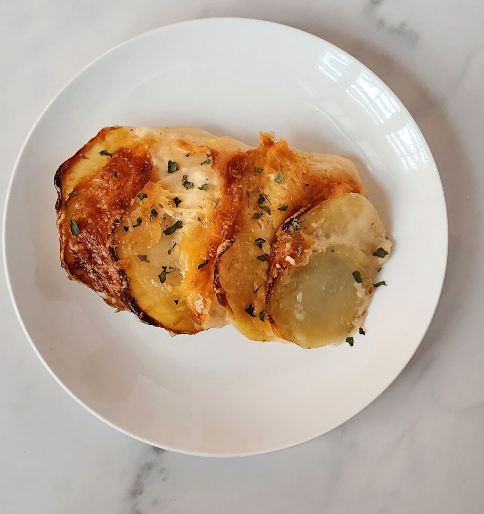 gluten free potatoes au gratin
